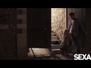 Stunning blonde gets fucked in an alleyway on a wild night out 4/16