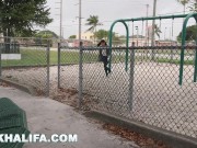 MIA KHALIFA - Sexo inter-racial com garota árabe triste e caras afro-americanos bem dotados 5/16