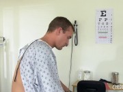 Big Boobs Milf Doctor Mckenzie Lee Rims Issac's As Before She Pegs Him With Her Toy 1/16