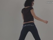 Enjoy how much Larisa bends her body 3/16