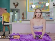 Brazzers - Kinky Kyler Quinn & Armani Black Suck Diego's Cum Out & Help Him With His Anxiety 2/16