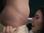 Two Girls Fuck in a Fitness Center 9/16