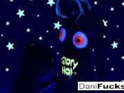 Sexy Dani plays with hot wet pussy 9/16