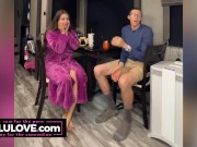 Naked babe gets dressed & talks about being in ketosis during PMS, getting ready for gala while hubby coughs - Lelu Love 5/16