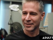 Big Tits Russian Chick Squirts Before INSANE DP! 1/16