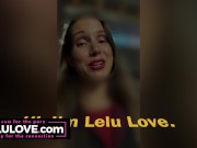 Real daily life of babe sharing TurkeyDay adventure before during & after covering B's balls in her own cum - Lelu Love 14/16