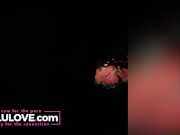 Real daily life of babe sharing TurkeyDay adventure before during & after covering B's balls in her own cum - Lelu Love 7/16