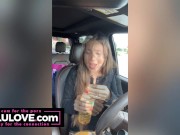 Real daily life of babe sharing TurkeyDay adventure before during & after covering B's balls in her own cum - Lelu Love 9/16