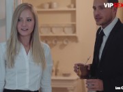 Karina Grand & Sicilia Share One Cock In Nasty FFM Threeway - VIP SEX VAULT 1/16