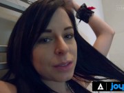 Lesbian Femdom Bangs Her GF With Strapon 1/16