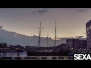 Two girls have a week of threesome fun with their horny neighbor 4/16