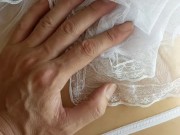 【スマホ撮影】エッチな美人奥さまが手コキ&足コキで発情♡バックで突かれまくって連続アクメ！（人妻／四十路／個人撮影／脚コキ／オナニー／乳首舐め／フェラ／ランジェリー／着衣／コスプレ／騎乗位） 10/16