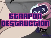Strapon Destruction - Aila Donavan - Serena Santos - Aliya Brynn - Lily Lane - Paige Owens - Whitney Wright 1/16
