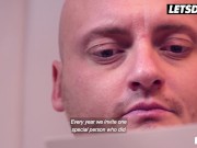 Perfect Sluts Lilli Vanilli & Jolee Love Drilled Hard During Christmas In Office - LETSDOEIT 2/16