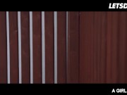 Hot Couple Violetta & Jia Lissa Lick & Finger Their Pussies Until Ultimate Pleasure - A GIRL KNOWS 1/16