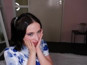 Big Titts Yoga Girl Beg Trainer Cum On Her Face 16/16