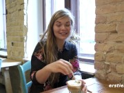 Ersties: Sexy Girl Masturbates Her Hairy Snatch 2/16