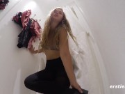 Ersties: Sexy Girl Masturbates Her Hairy Snatch 6/16