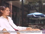 Public Flashing With A Thin Latina Cutie 10/16