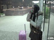 Beautiful Euro Babes Lena Love & Bailey Ryder Meet During Christmas Eve & Have Steamy Lesbian Sex - A GIRL KNOWS 2/16