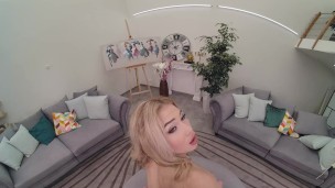 Blonde Hottie Rika Fane Wonders If You Could Satisfy Her Sexual Hunger