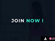 Sexy Brunette Fingers Hard Her Customer 1/16