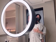 【NTR/イチャラブSEX】ホテル着いてすぐに洗面所でイかされて甘々セックス 人妻さん連続イキ　個人撮影 素人 寝取られ 乳首 女性向け 若妻 痴女 むっちり NTR おっぱい イク瞬間 パイパン H 2/16