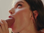 WOWGIRLS Amazingly hot Russian model Stefany Kyler waking up horny and luring her lover into sex 11/16