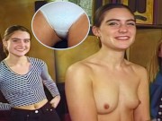 British teen goes porn casting for the first time
