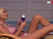 Jasmine Rouge Gets Foot Banged At Spa Resort By Stud - HOT BABES PLUS 1/16