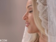 SLAYED Babe gives bride some lesbian relaxation 2/16