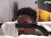 Busty Babe Tina Fire Takes Huge Black Cock In Her Ass - HORNY HOSTEL 2/16