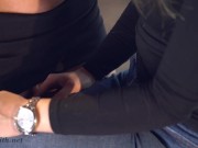 Hot hairdresser. Teasing a sexy girl. Jeny Smith got naked 8/16