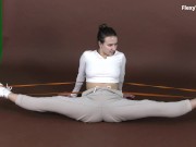 Best turn on from a sexy gymnast Alena Brezhneva 4/16