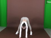 Best turn on from a sexy gymnast Alena Brezhneva 6/16