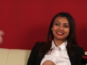 Seductive CFNM Asian watches guy jerking 16/16