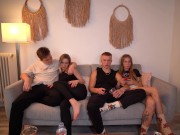 WHAT? All this time they didn 't notice how we fuck in front of them ? ft. Bunny Rabbits 2/16