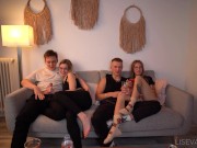 WHAT? All this time they didn 't notice how we fuck in front of them ? ft. Bunny Rabbits 5/16