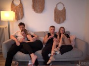 WHAT? All this time they didn 't notice how we fuck in front of them ? ft. Bunny Rabbits 6/16