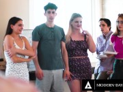 Cute Blonde Gets Fucked While Students Watch 16/16