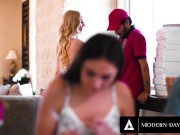 Cute Blonde Gets Fucked While Students Watch 4/16