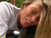 german lesbian ski bunnies are ready for extreme rough outdoor anal groupsex orgy 13/16