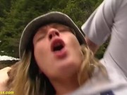 german lesbian ski bunnies are ready for extreme rough outdoor anal groupsex orgy 6/16