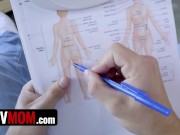 Crystal Rush bends down and whips stepsons cock out 2/16