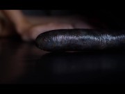 Hot brunette fucked and filled up with cum by monsters 3/16