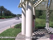 Vacationing Hotties Flashing Their Hot Bodies 7/16