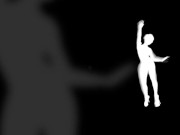 BLACKTGIRLS: Big ass black tranny gets oiled up and masturbates 2/16