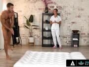 Horny Businessman Bangs His Hot Masseuse 2/16