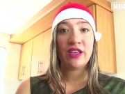 Santa Claus Is Ready For Hardcore Sex With Curvy Latina Ana Mesa On Christmas Day - MAMACITAZ 1/16