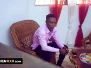 The hot african babe is really horny 3/16